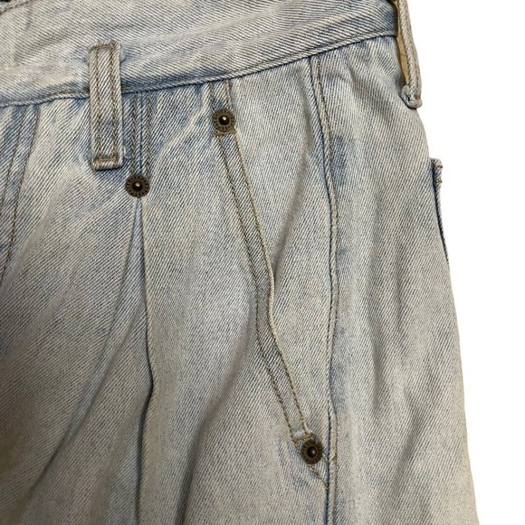 EXP Jean SPORT WOMEN’S SHORTS SIZE 5/6 Light Blue - Picture 4 of 6